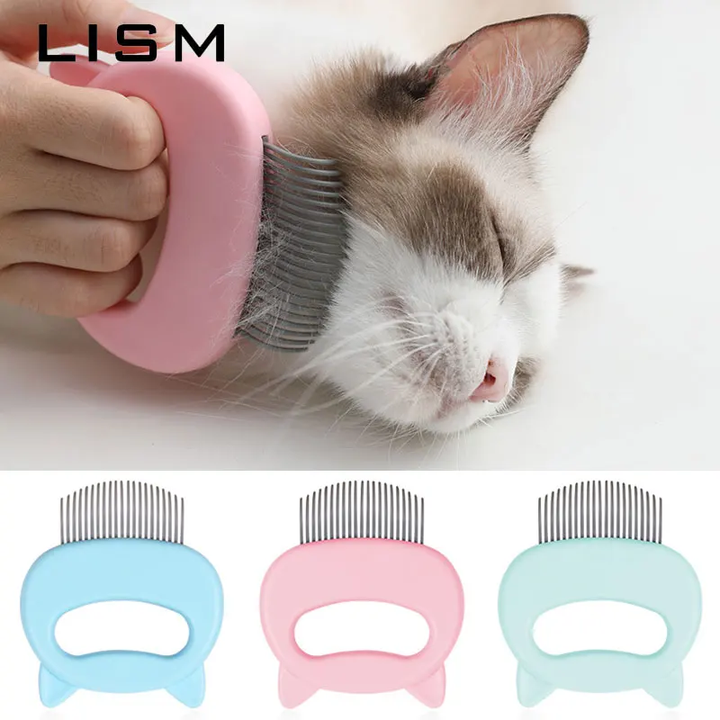 Расческа для собак и кошек щетка удаления волос массажные перчатки груминга