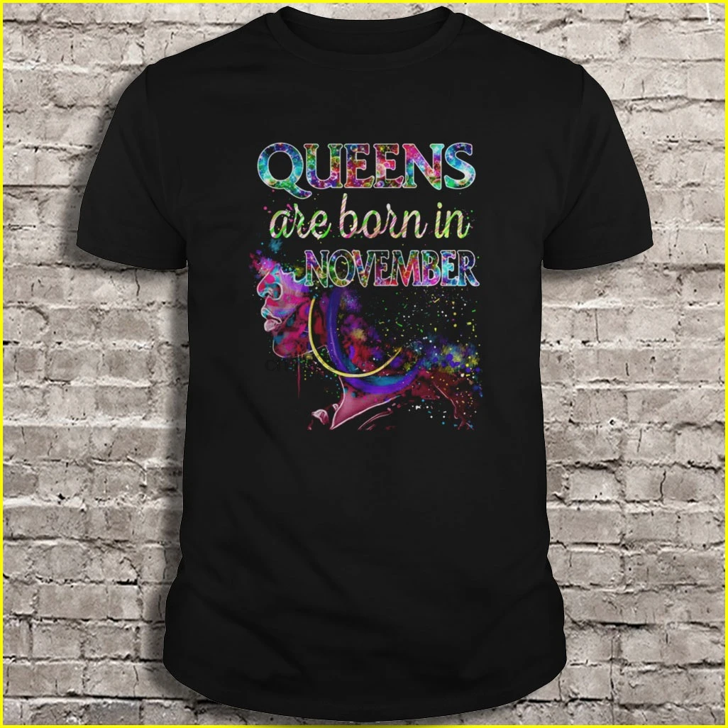 Мужская футболка Queens are born in November женская футболка| |
