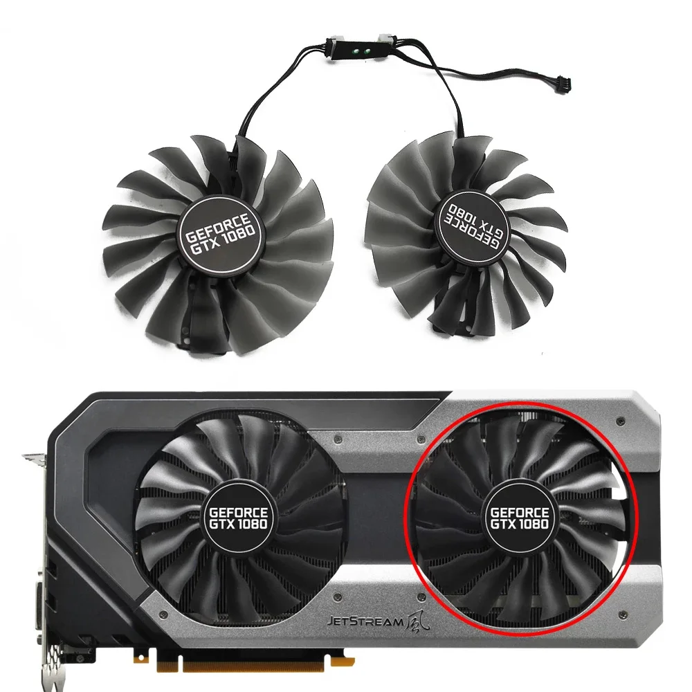

Giet Palit Gtx 1080 Oc Super 95Mm Fan GTX1080 Gp Koeler Emtek
