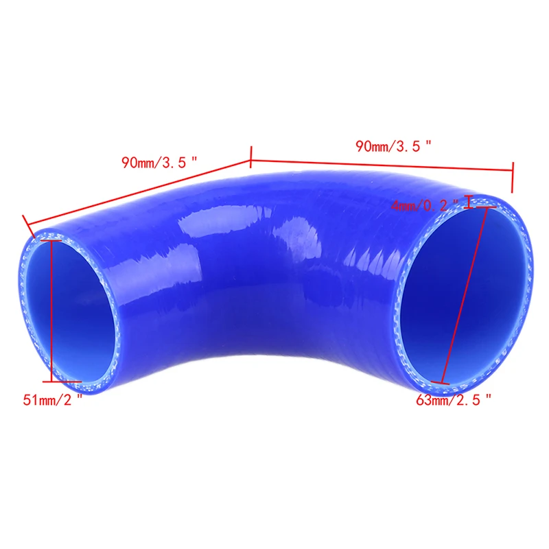 Posbay аксессуары для автомобиля производительность локоть редуктор 90 градусов 38 83