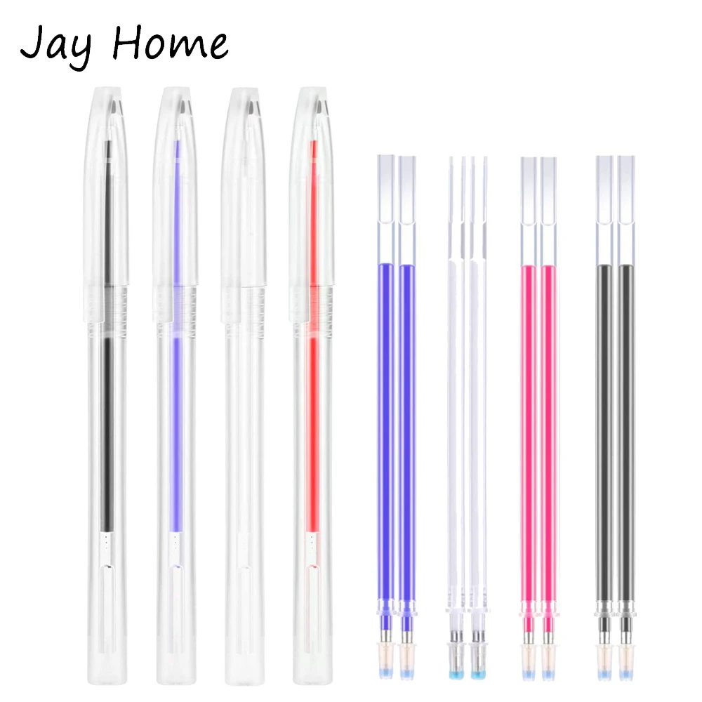 4 шт термостираемый чехол для ручки и 8 чернильный маркер заправки одежды кожаная