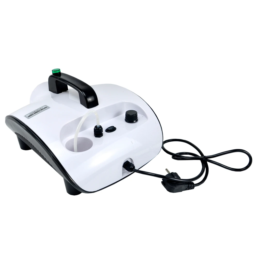 

Freeshipping 1200W Disinfection Fog Machine For Car Room Shcool Restaurant Fog Sterilizer White Plastic Portable 110V/220V