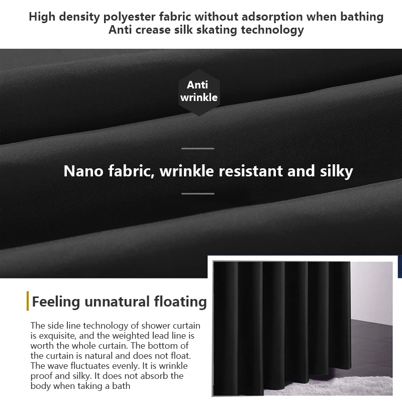 Занавеска для ванной комнаты занавеска душа водонепроницаемая подвесная С