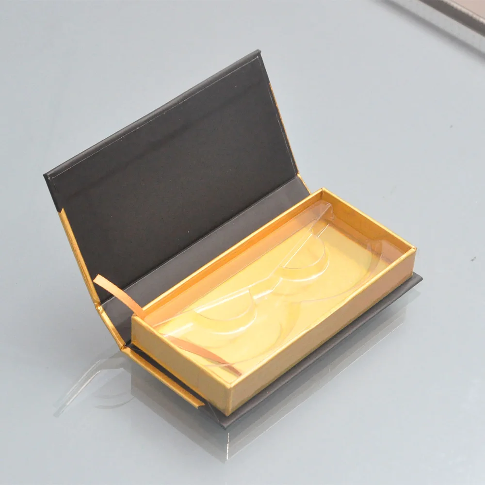 

50/pack Wholesale Lash Boxes Packaging Eyelash Box Package Custom Magnetic Glitter 3d Mink Lashes Makeup Storage Case Vendors