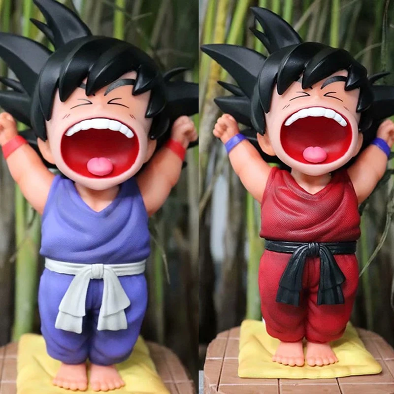 Классическая аниме статуя героя DBZ отца сына гохана гокоу какарото яун утро