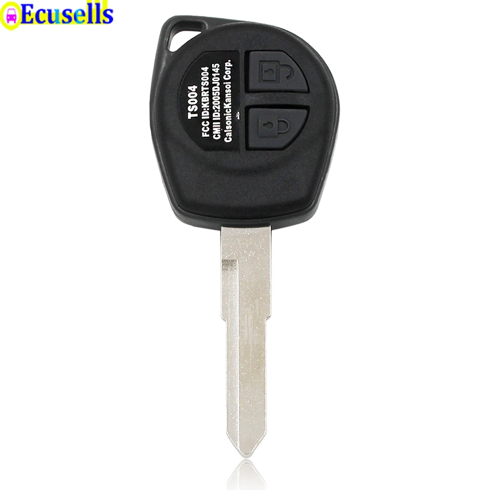 2 кнопки дистанционного ключа fob чехол для Suzuki Alto Ignis SX4 Swift Wagon R Splash HU133 blade с