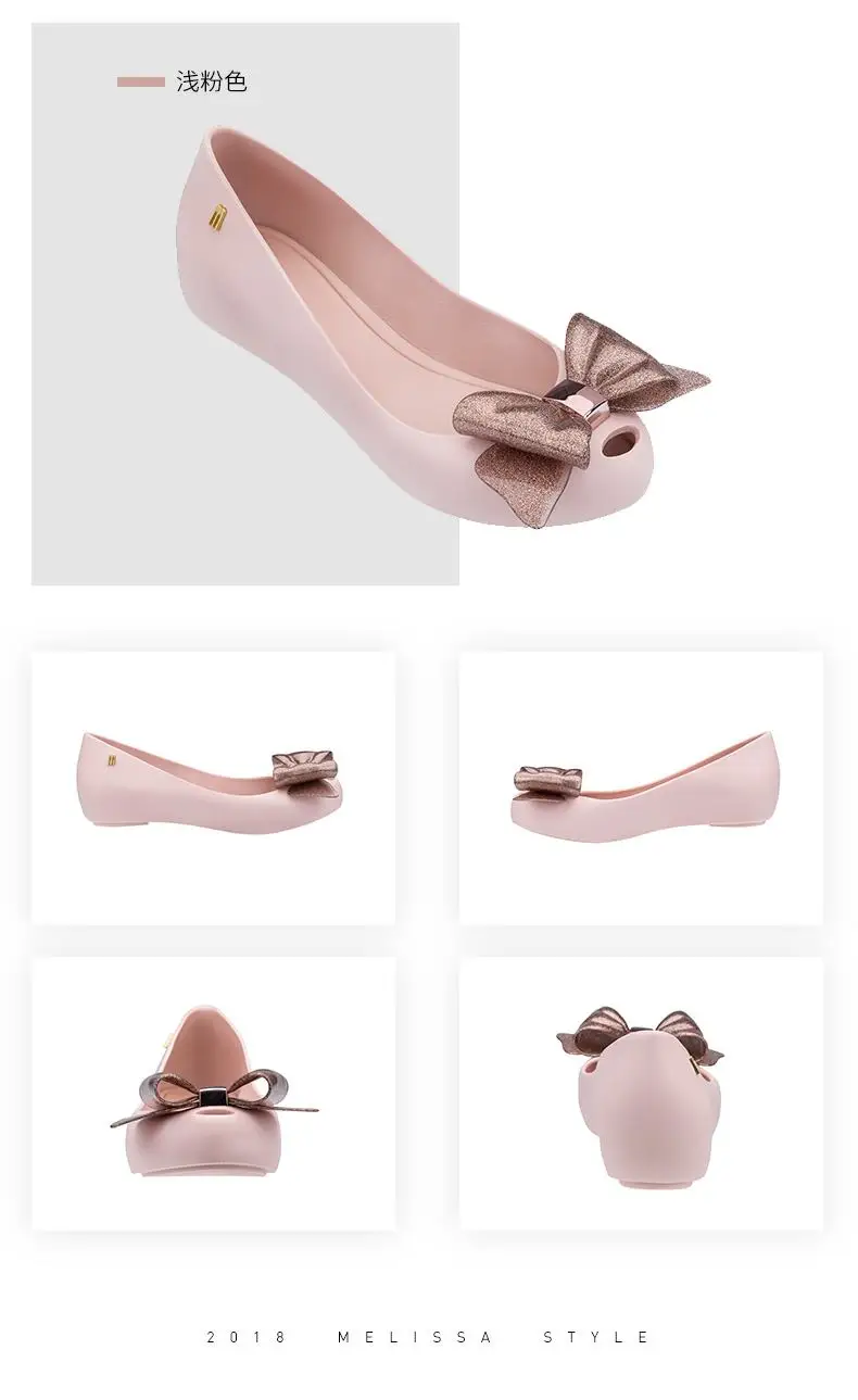 Melissa Ultragirl Mickey/Новинка года; женские сандалии на плоской подошве; Брендовая женская прозрачная обувь; сандалии Melissa; женская прозрачная обувь