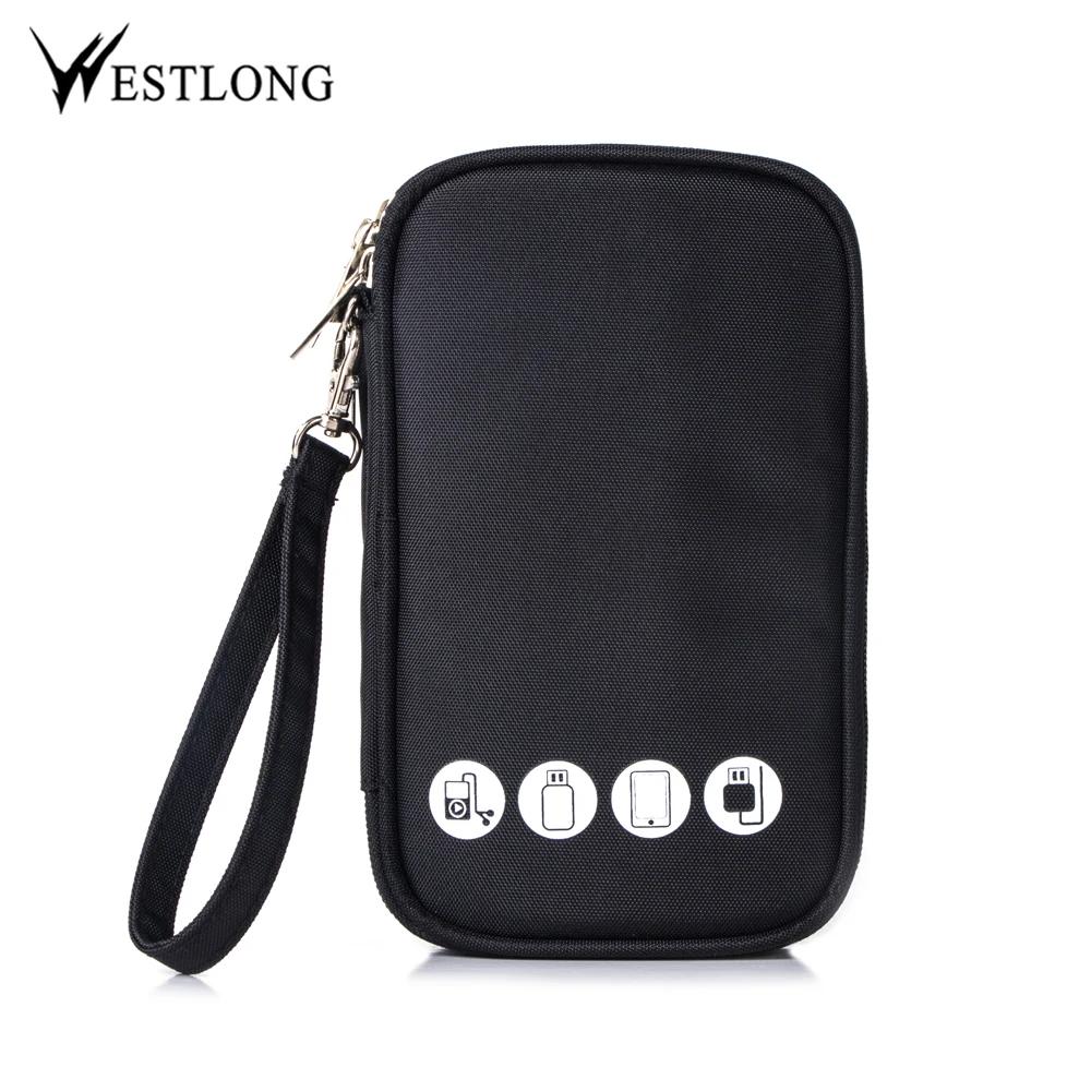 Сумка Органайзер для электронных гаджетов чехол usb кабеля и гарнитуры аксессуары