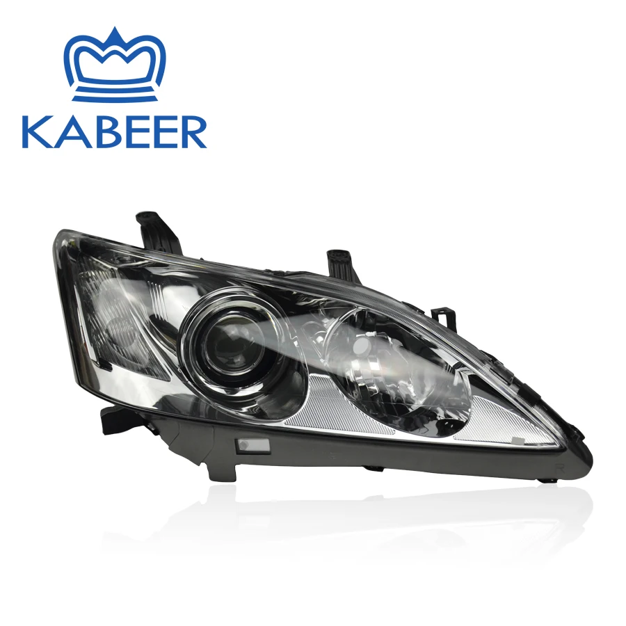 Налобный фонарь в сборе подходит для Lexus ES350 2006-2008 полная вилка& игра Aftermarket автомобильный передний светильник