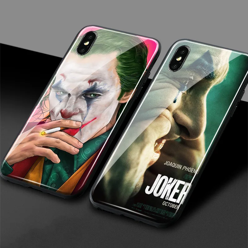 Пленка Joker Joaquin Phoenix мягкий силиконовый стеклянный чехол для телефона apple iPhone 6 6s 7 8 Plus X XR XS 11 PRO MAX