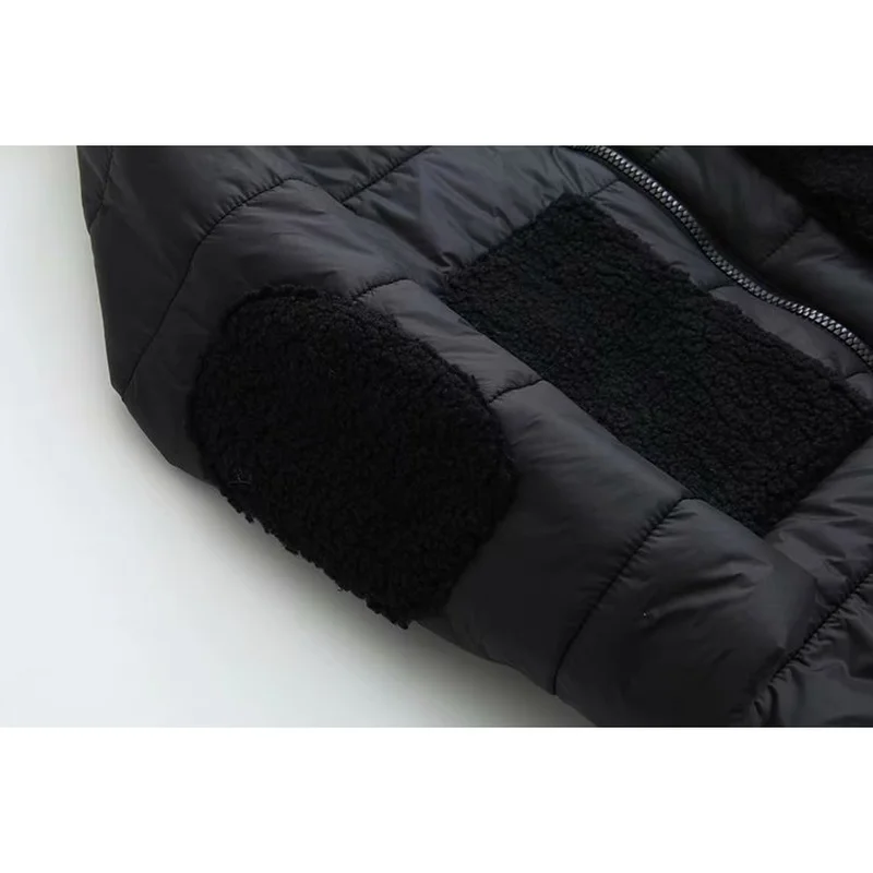 Европейские зимние пальто размера плюс хлопковые куртки с капюшоном и большими