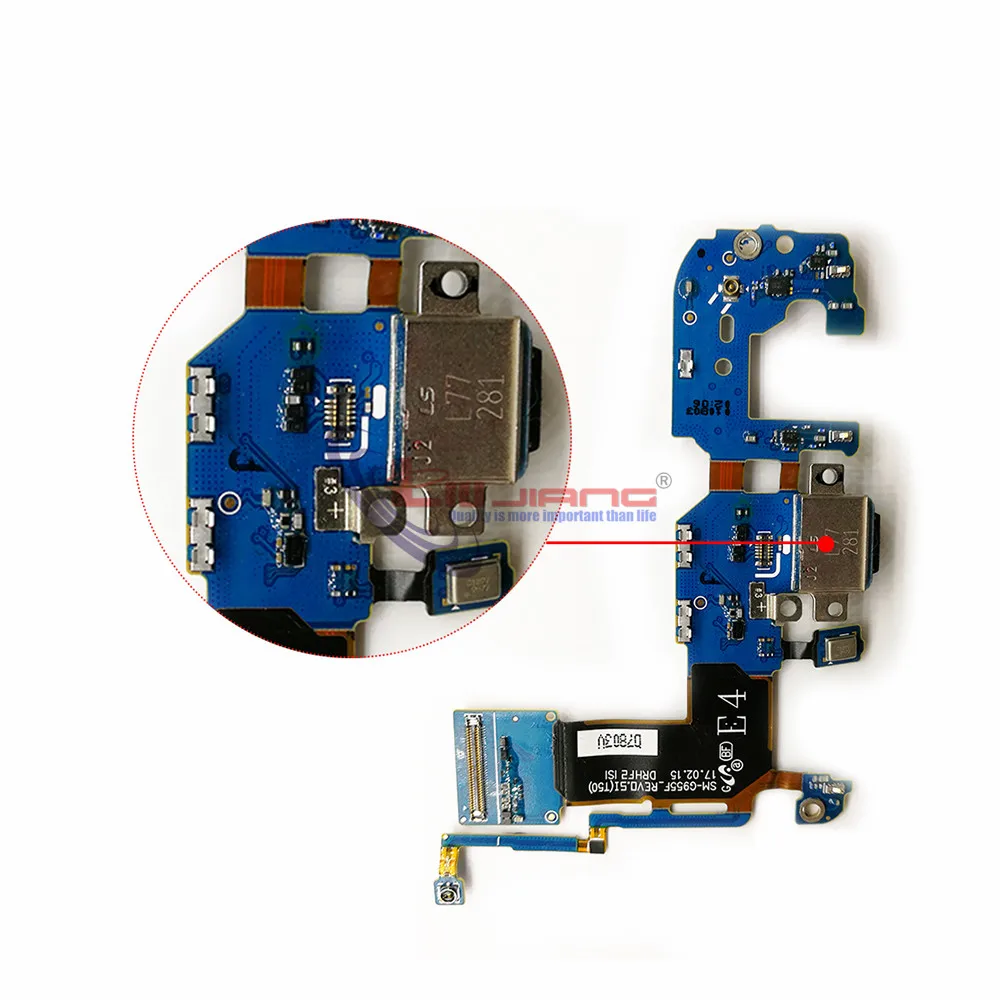 Оригинальный гибкий зарядный порт для Samsung S8 s9 plus S6 S7Edge G920F G925F usb зарядки запасные