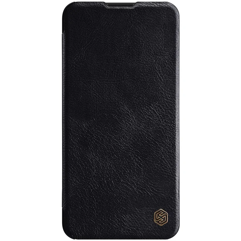 Черный Flip Cover For Xiaomi Redmi 8 Case Original NILLKIN QIN Leather Cover For Xiaomi Redmi 8 Case with Card Pocket Book Bags - Цвет: Черный