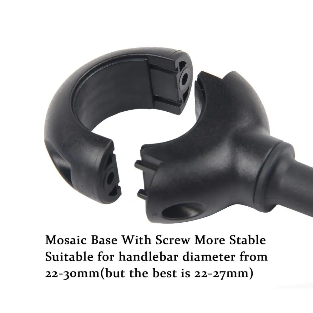 

Rotating Bicycle Handlebar Rearview Mirror Safety Reflector Durable Useful for Mountain Bike Outdoor