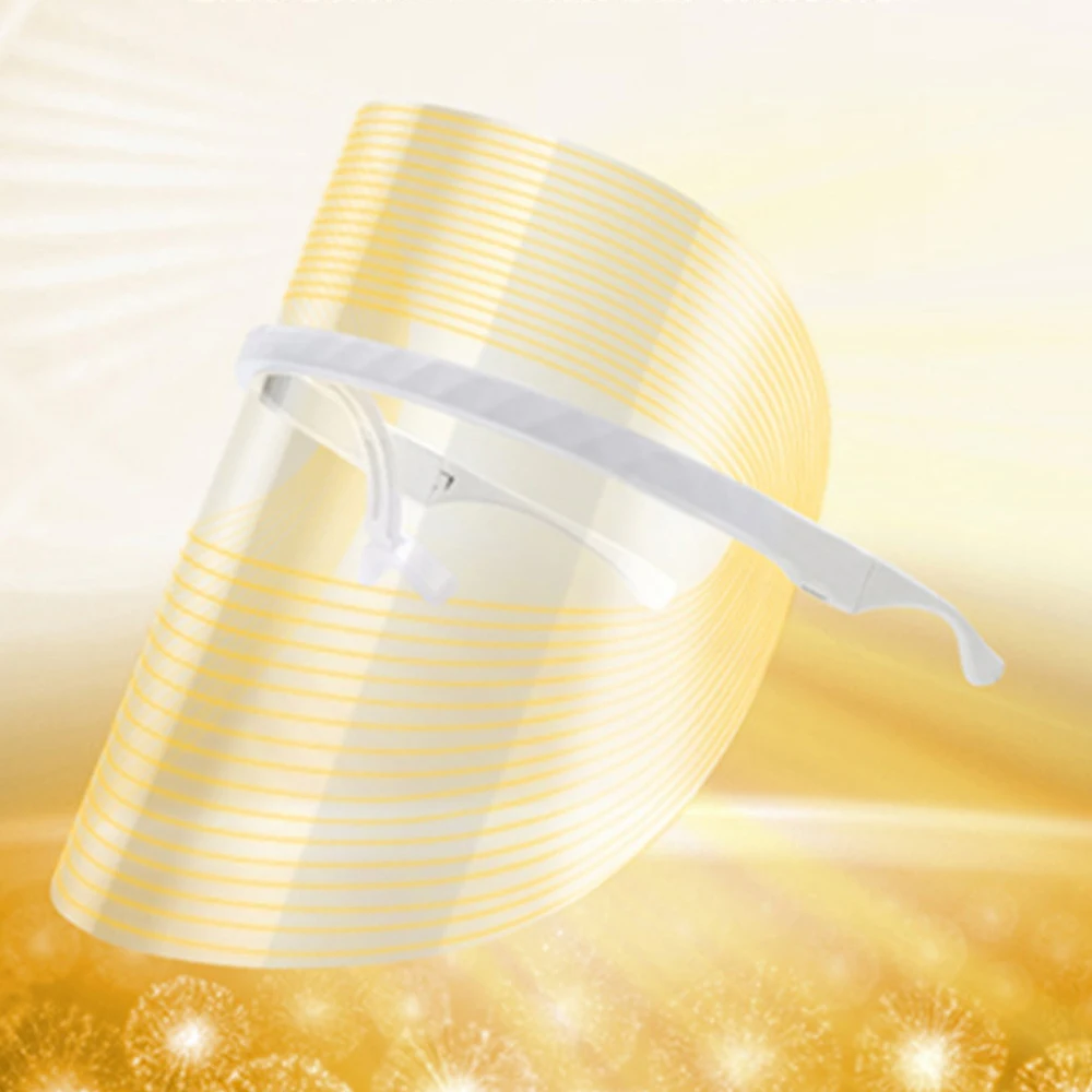 Светодиодная фотонизирующая лампа 3 цвета светильник лая светодиодная маска для