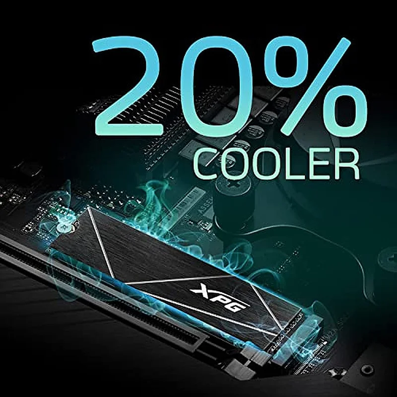 ADATA XPG GAMMIX S70 Blade 1 ТБ 2 PCIe Gen4 M.2 2280 внутренний игровой SSD до 7400 дюйма для ноутбука