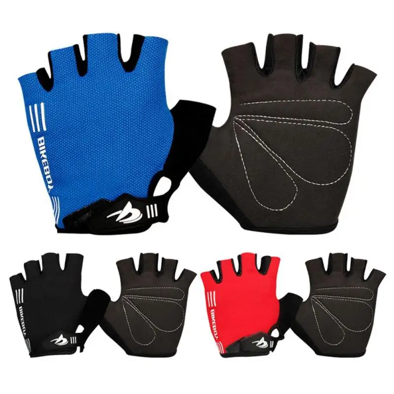

Summer Bicycle Half Fingers Cycling Gloves Non-slip Breathable Gel Bicycle Riding Gloves MTB Road Mountain Bike Sports Gloves