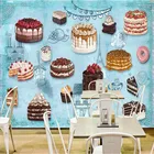 Фотообои на заказ для студийной фотосъемки тортов, десертов, промышленного декора, 3D обои для домашнего изготовления кексов