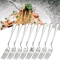 stainless steel dinner fork anti wear tableware practical gifts suitable for family and kitchen can be a beautiful gift