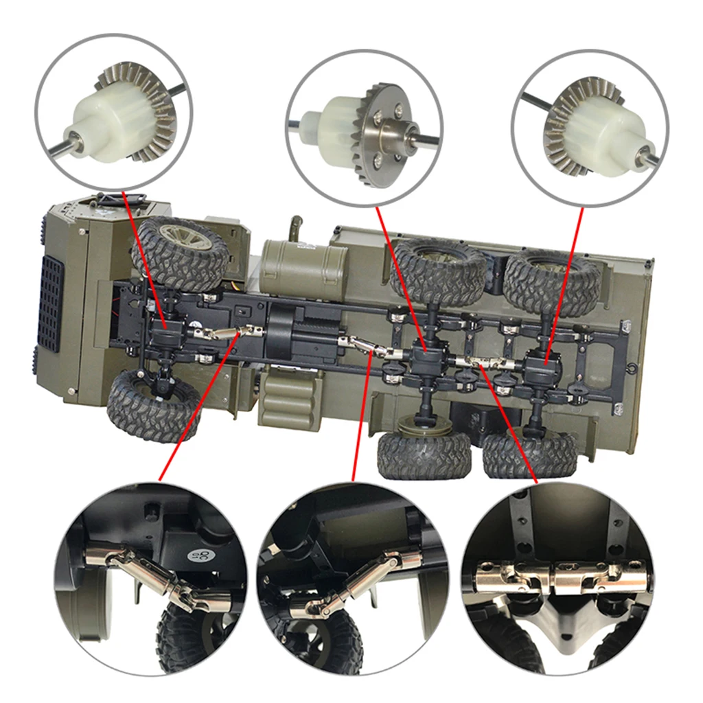 

Upgrade Center Axle Complete Assembly for Q64 Q60 FY004 B-36 MN-77 RC Car -