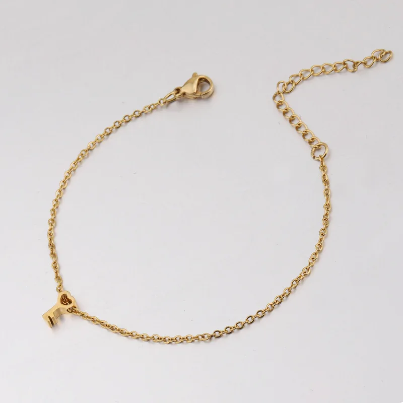 1 шт. золотые брелки из нержавеющей стали цепочка для ключей браслеты женщин