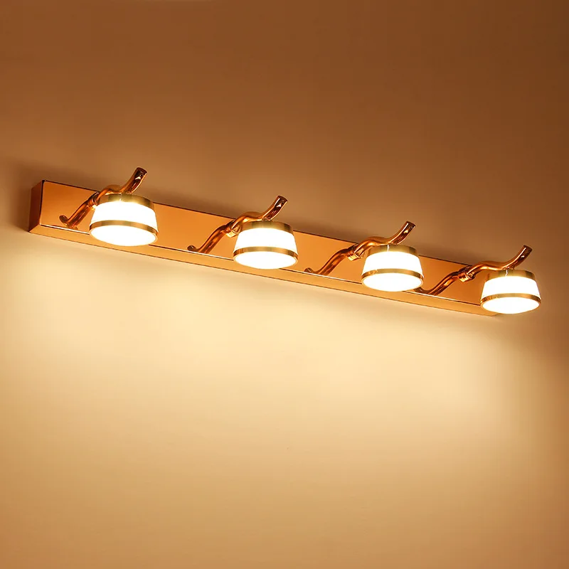 L светодиодный новый минималистичный 3 с украшением в виде кристаллов зеркало