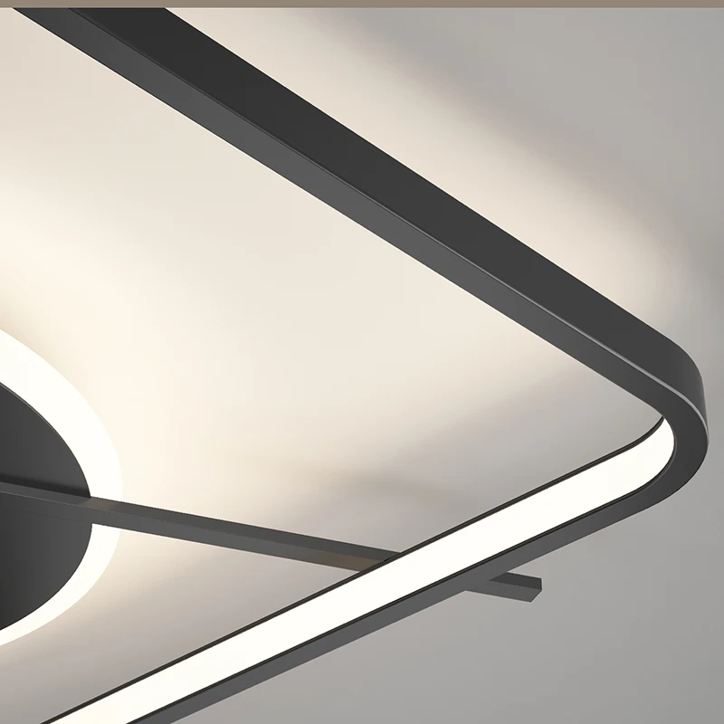 

Modern Led Ceiling Light Black Simple Chandelier Ceiling Lamp for Bedroom Study room Kitchen Dining room Ceiling Lamp Fixtures