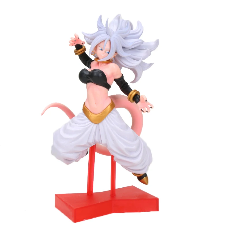 22 см Dragon Ball z фигурка Majin Buu супер андроид Битва с бойцом Android 21 Majin фигурка Buu Lady Girl Boo модель игрушки