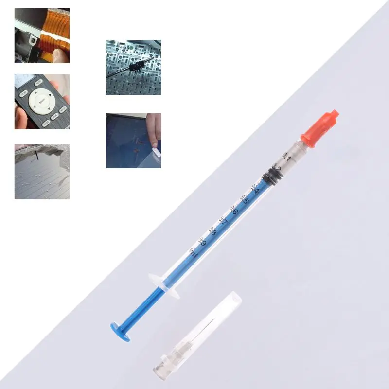 

3pcs 0.2ml Silver Conductive Glue Wire Electrically Paste Adhesive PCB Repair Paint