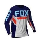 Новинка 2021, Мужская Уличная дышащая быстросохнущая толстовка с длинными рукавами для горного мотоцикла PRO Fox