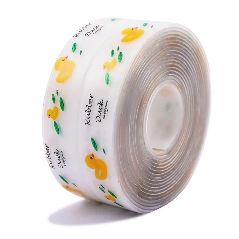 Прозрачная акриловая лента для кухонной раковины маслостойкая