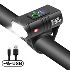 Передняя Светодиодная лампа T6 свет велосипеда, 10 Вт, 6 режимов, зарядка через USB, для горных велосипедов
