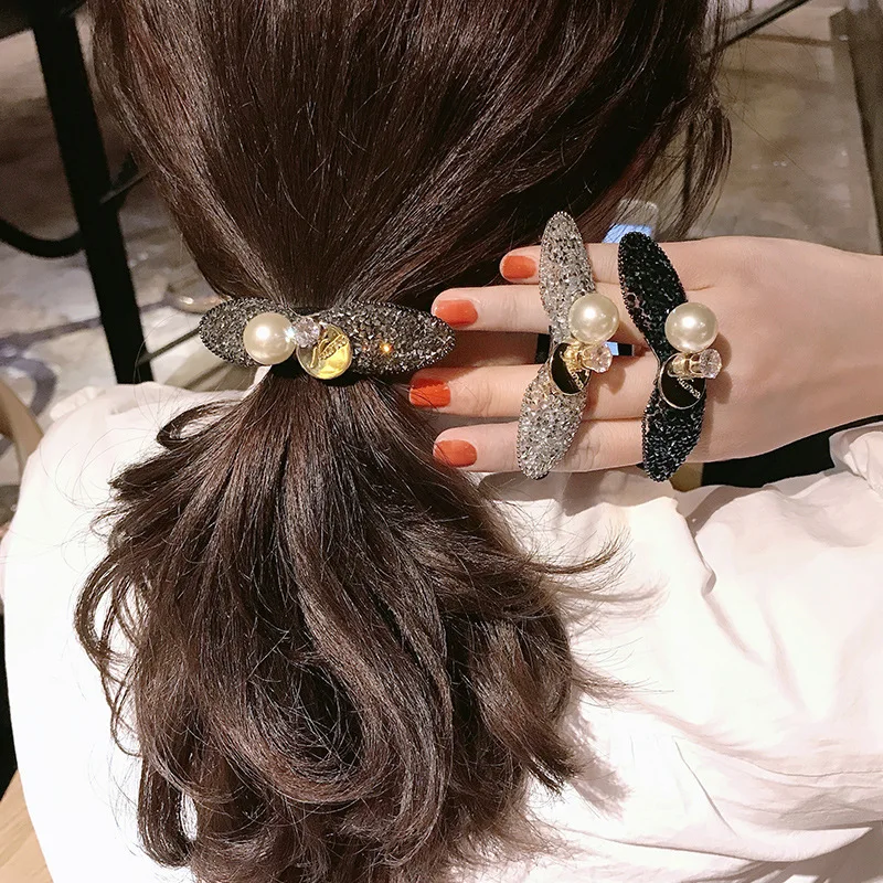 2021 Новый Мода Bling повязка на голову милое платье с бантом для ухода за волосами