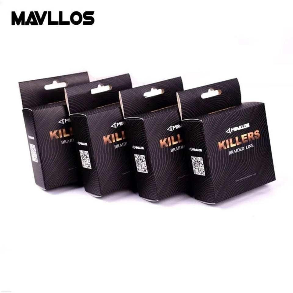 

Mavllos Killers 4 Strands Braided Fishing Line 220M/240yds 4-80Lb Super Strong Low Memory Saltwater Multifilament Fishing Line