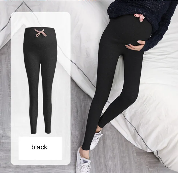 Брюки-Карандаш для беременных эластичные леггинсы талии живота | Мать и ребенок