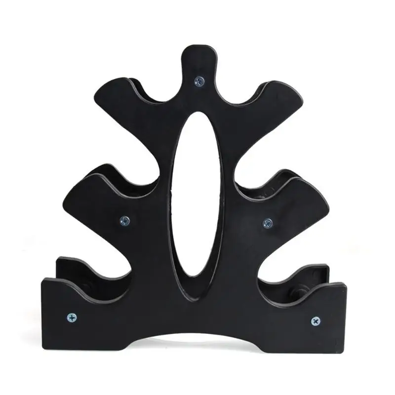 

3-Tier New Weight Lifting Dumbbell Dumbbell Floor Bracket Home Exercise Equipment Rack Stands Weightlifting Holder (No Dumbell)