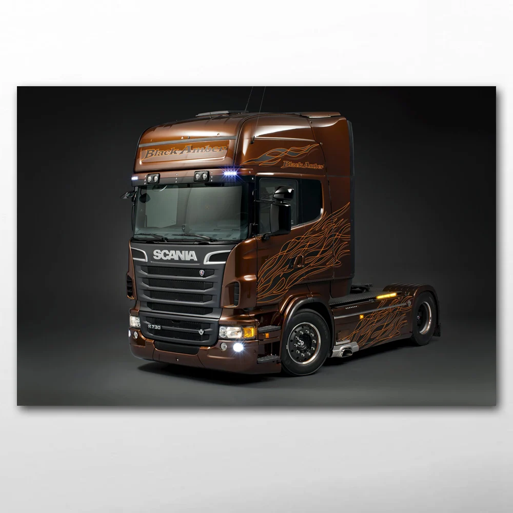 Постеры и принты Scanias R730 грузовик автомобиль обои холст художественные картины