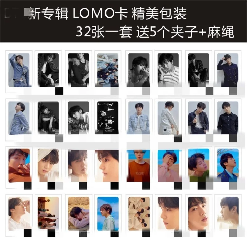 

KPOP Bangtan Boys New Personal Model LOMO Card Small Card Photo Photo Mito Surrounding The Same Paragraph