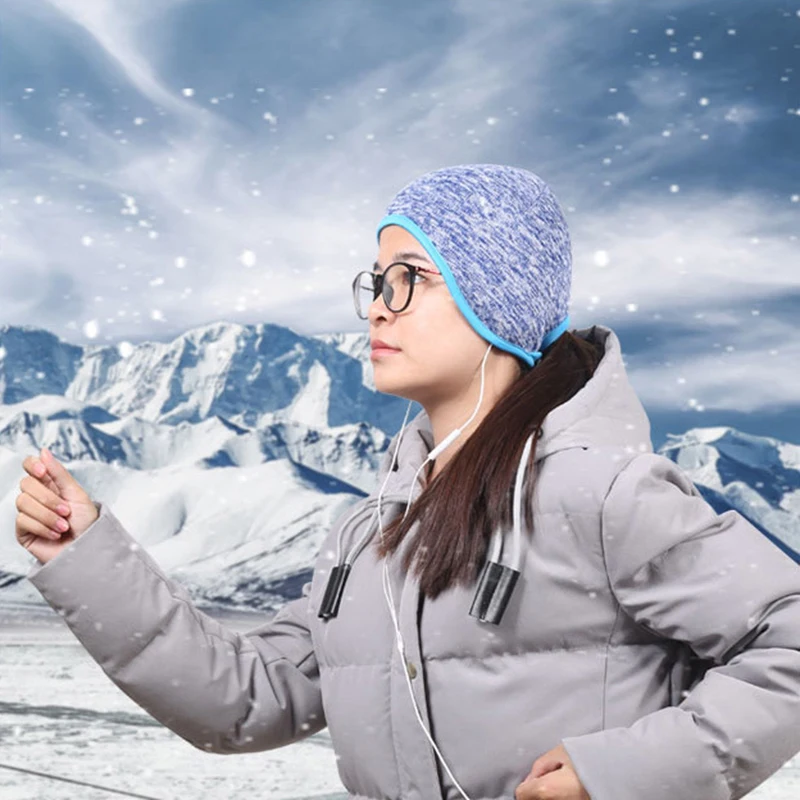 Теплая Лыжная шапка для женщин велосипедная Кепка спорта на открытом воздухе из