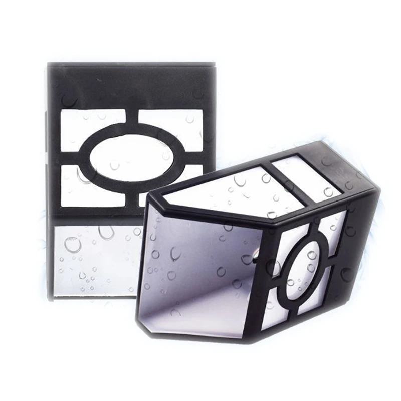 Солнечный Ретро настенный светильник квадратный светодиодный фонарь теплый