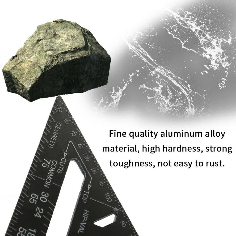 7 &quot/12&quot линейка Метрическая/имперская система алюминиевый сплав скоростной