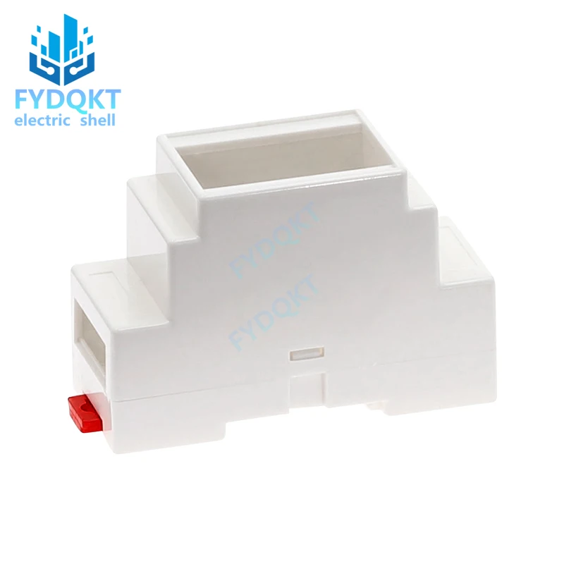 

ABS Rail Electrical Junction Box/Instrument Case/Rail-type Module Shell 88x37x59mm Top Opening 4-01-1 PLC