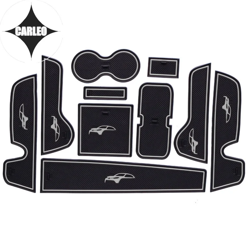 

Car Model Door Slot Pad for MG GS MG GT 2015-2020 Latex Gate slot pad Interior Door Groove Mat Non-slip dust Mat Cushion