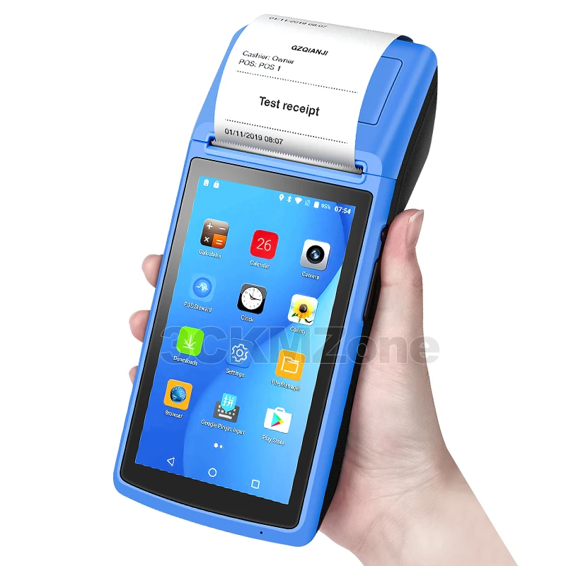 Wifi портативный терминал POS Android PDA устройство Bluetooth термопринтер 58 мм NFC Bluetooth Беспроводная pos-система Loyverse POS