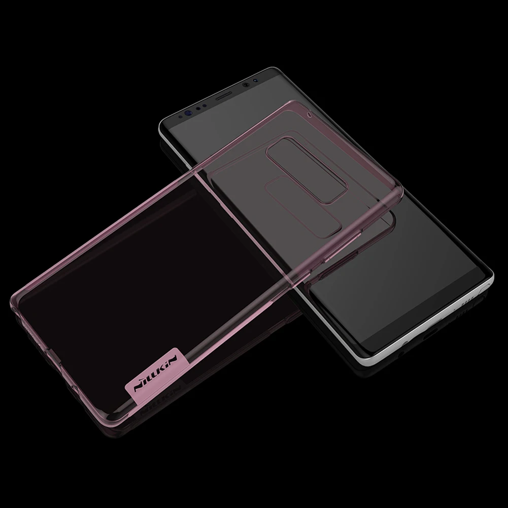 Для samsung Galaxy Note 8 9 чехол Nillkin натуральный прозрачный мягкий кремний TPU чехол для телефона samsung Note9 задняя крышка