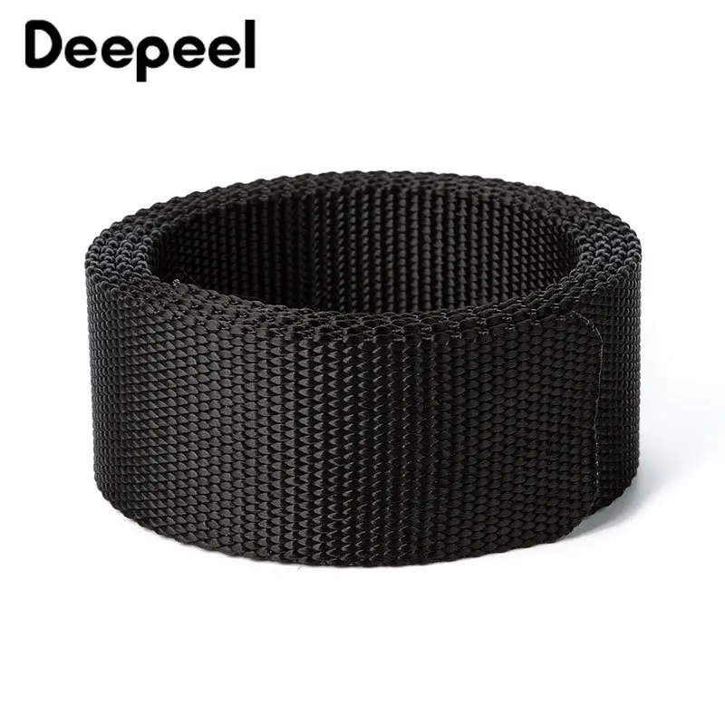 Deepeel 1 шт. 3.8X110 140 см нейлоновые лямки ремня плетения из плотной ткани без пряжки