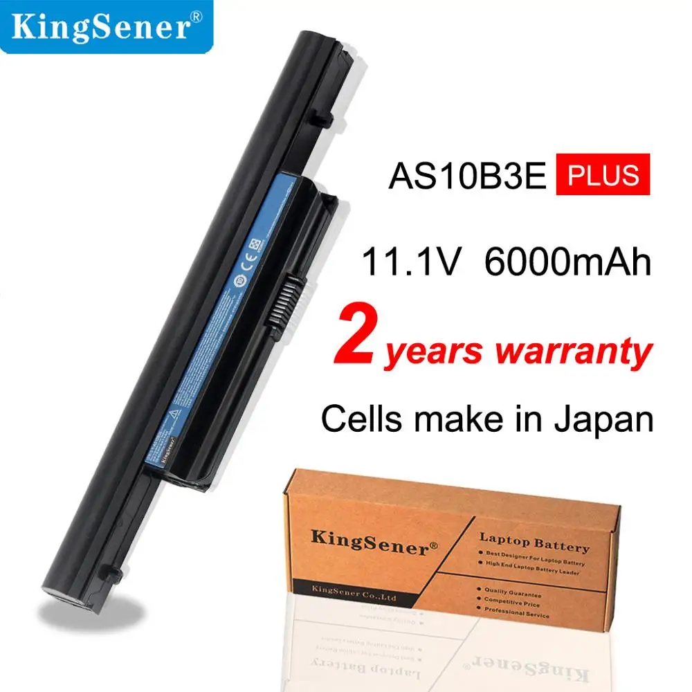 Kingsener Nova As10b3e Bateria do Portátil para Acer Aspire 3820 t 4820 5553g 5625g 5625g 5745g 5820 5820g 5820 t As10b75 As10b71 As10b7e Baterias p/ laptop