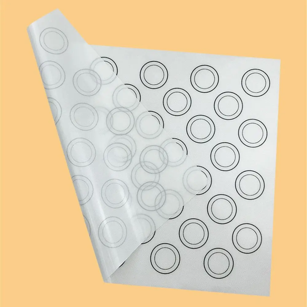 Антипригарный силиконовый коврик для макарон подложка печи 30*40 см выпечки