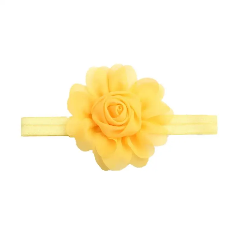 Diademas de flores para ni&ntilde;a, accesorios para el cabello, diadema de gasa, diadema de flores, TXTB1-2