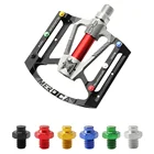 50 шт. Нескользящие гвозди для педали из алюминиевого сплава Нескользящие винты для велосипеда M4 винты Нескользящие гвозди детали для велосипеда